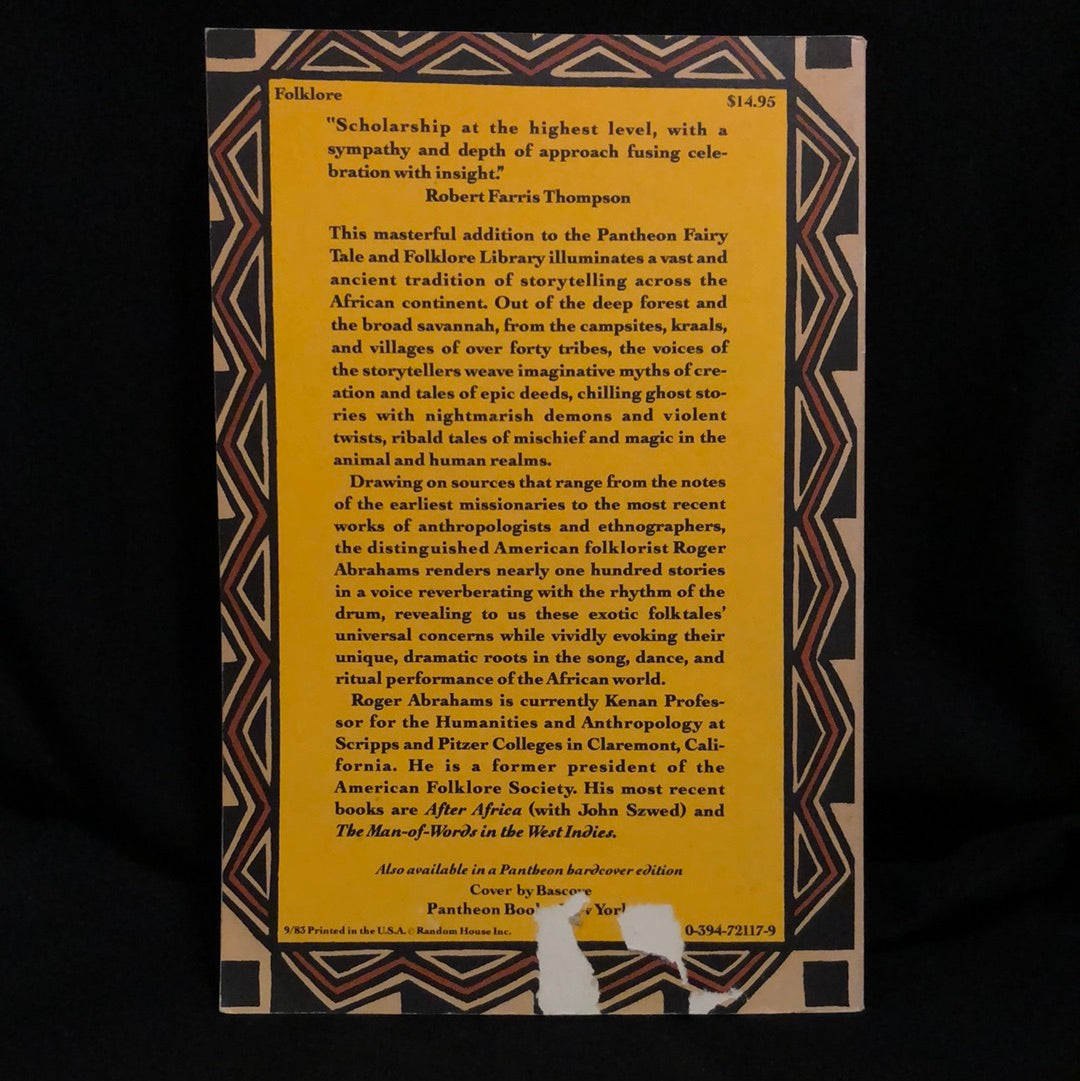‘African Folktales’ selected and retold by Roger D. Abrahams