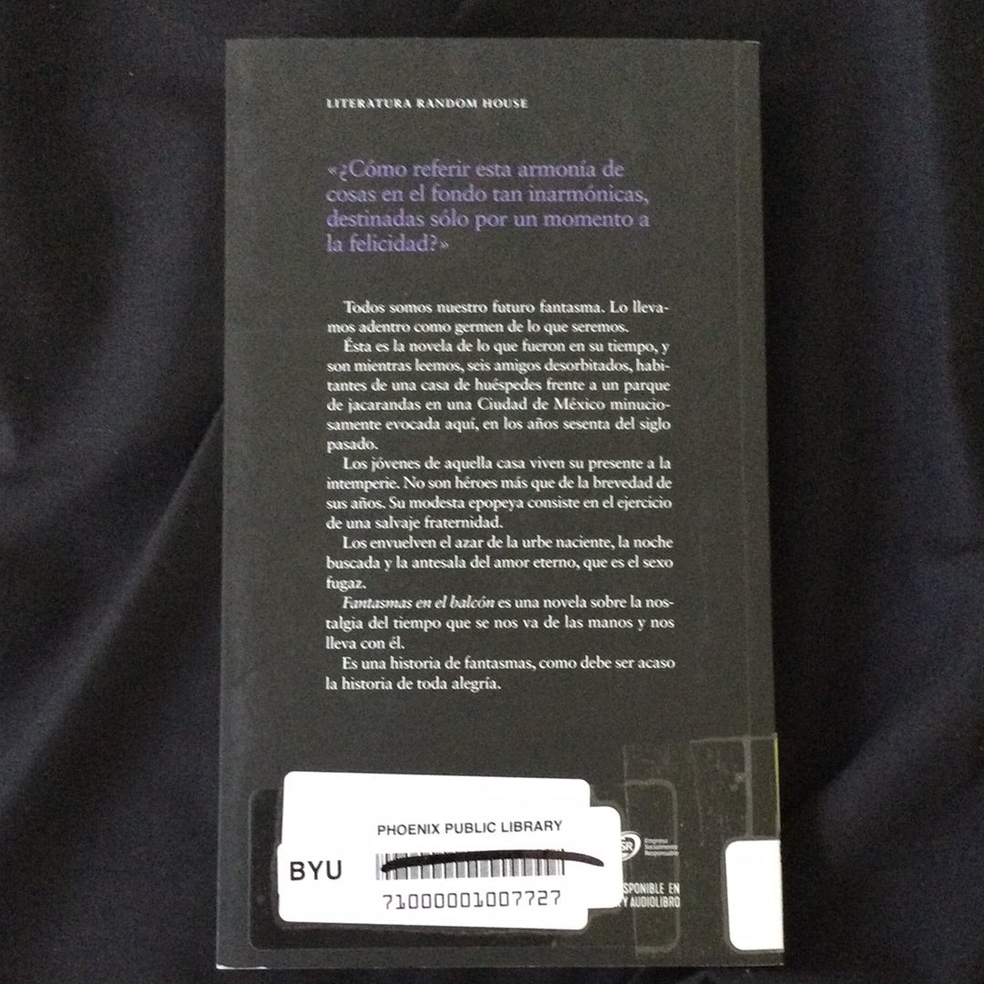 ‘Fantasmas En El Balcon’ by Hector Aguilar Camin