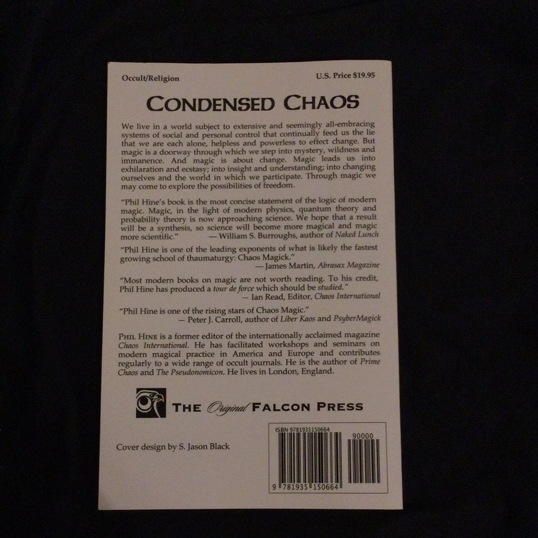 ‘Condensed Chaos, an Introduction to Chaos Magic’ by Phil Hine