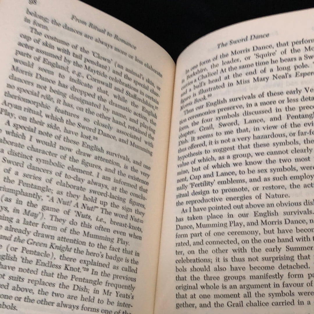 ‘From Ritual To Romance’ by Jessie L. Weston