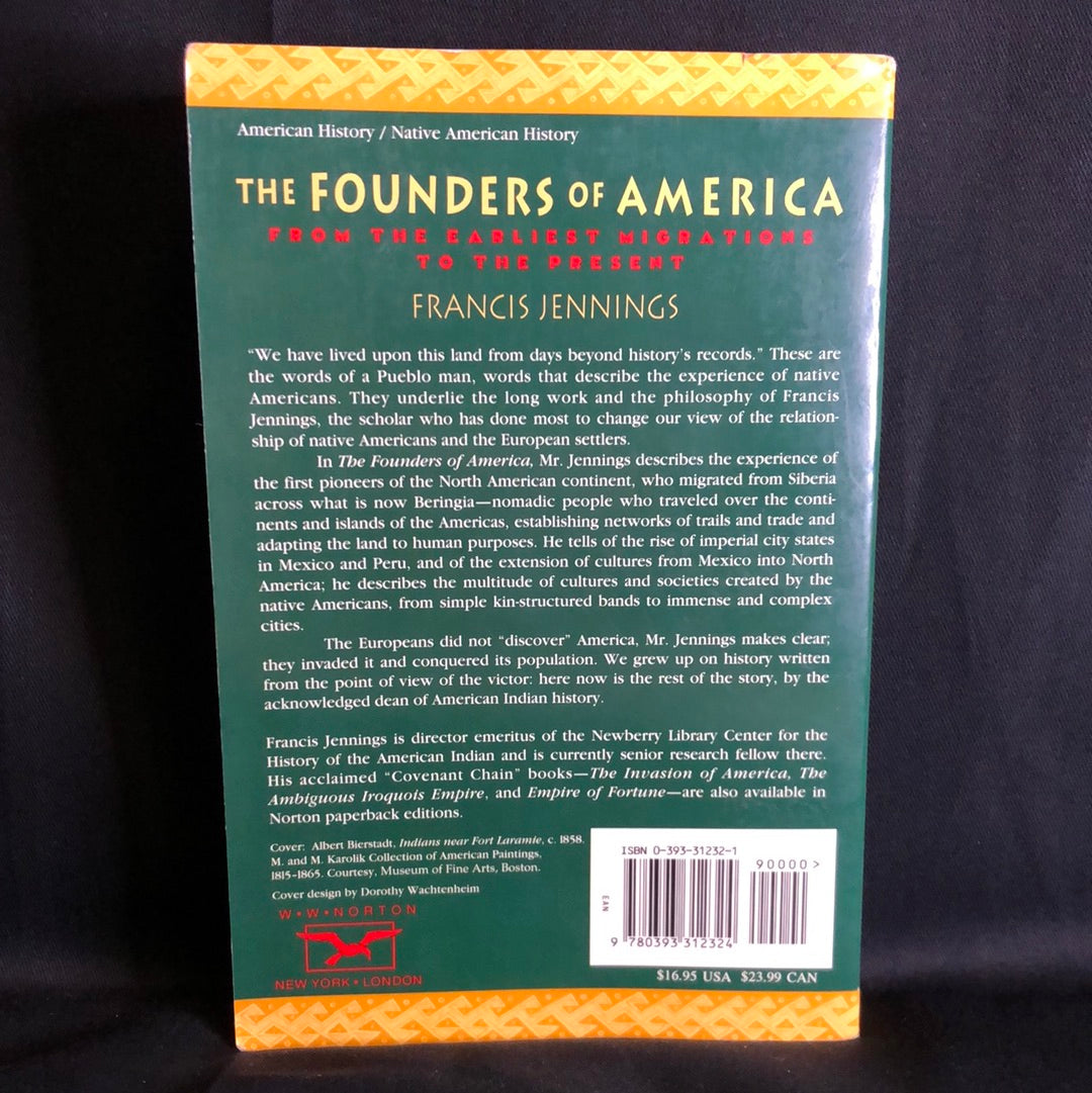‘The Founders of America’ by Francis Jennings
