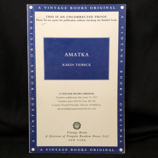‘Amatka’ by Karin Tidbeck