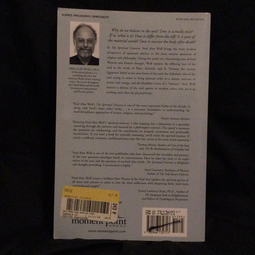 ‘The Spiritual Universe’ by Fred Alan Wolf