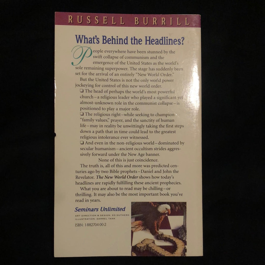 ‘The New World Order, What’s Behind the Headlines?’ by Russell Burrill