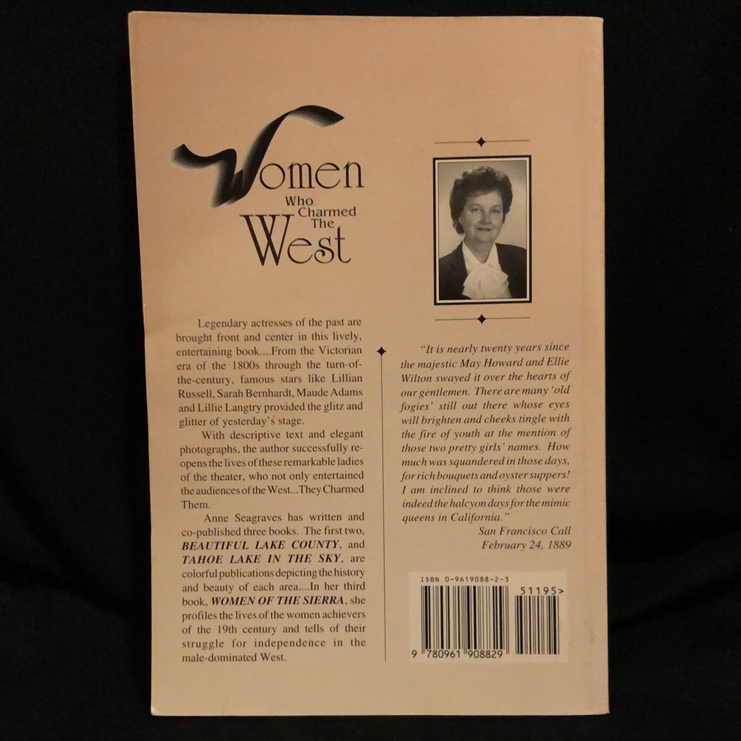 ‘Women Who Charmed the West’ by Anne Seagraves