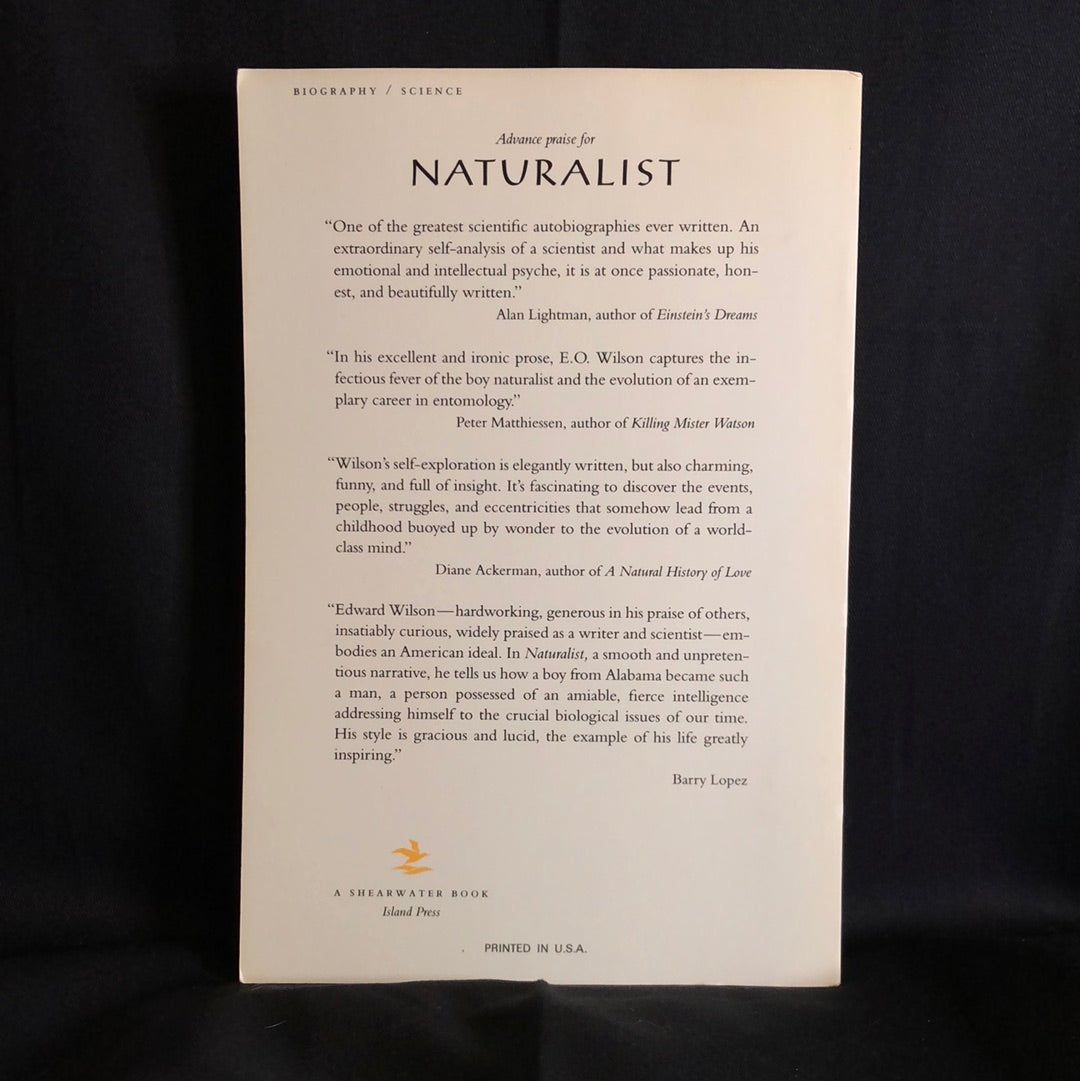‘Naturalist’ by Edward O. Wilson