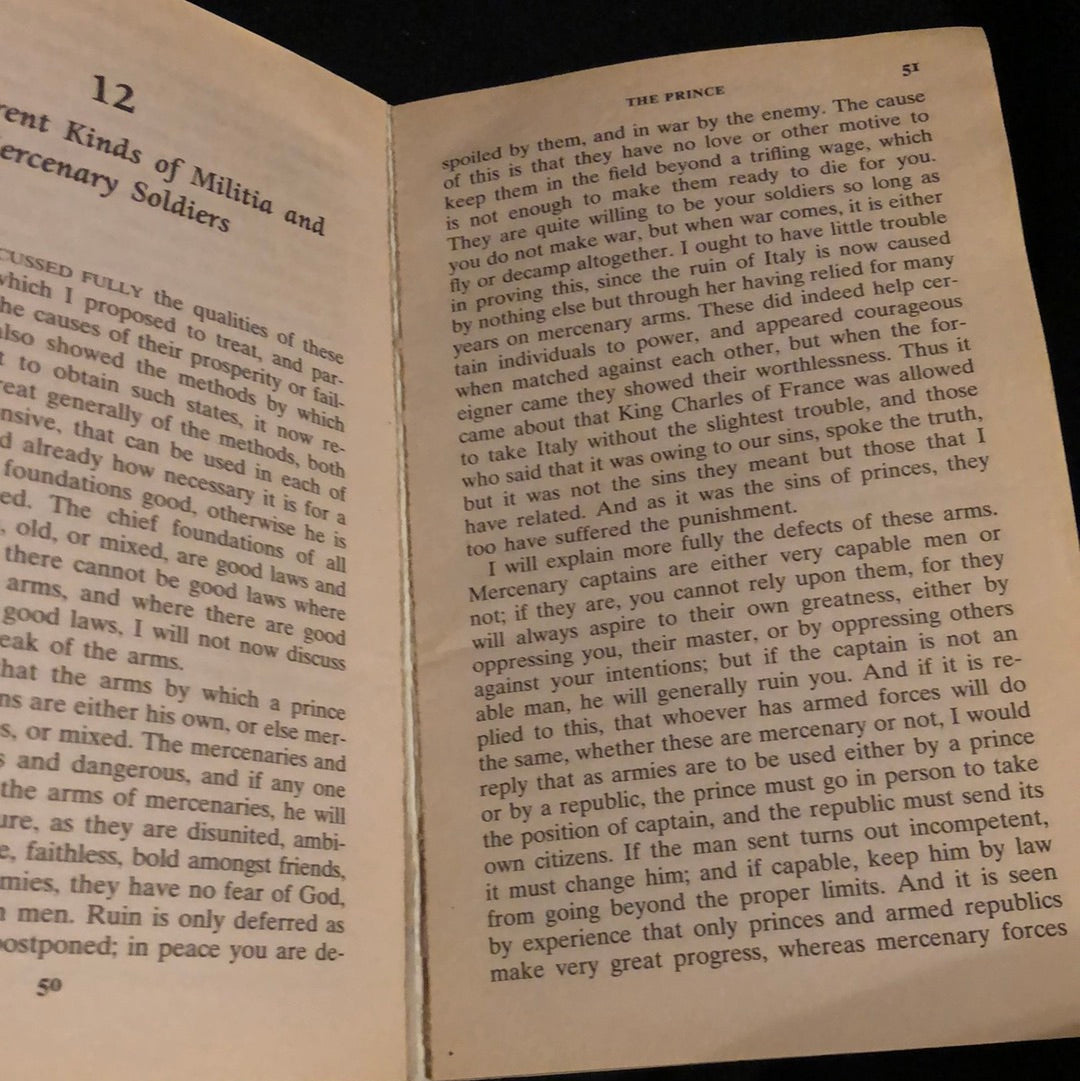 ‘The Prince’ by Niccolo Machiavelli