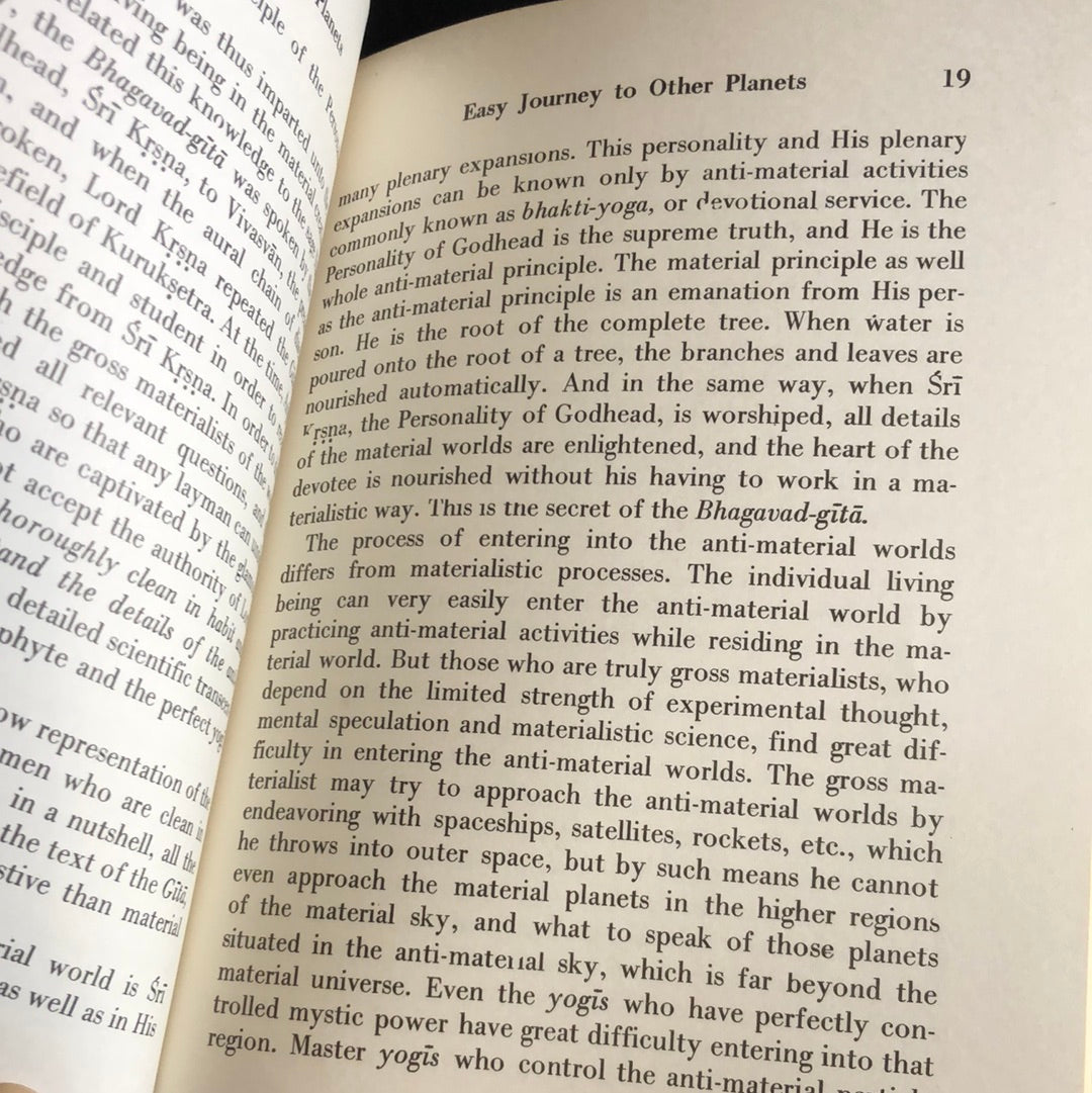‘Easy Journey To Other Planets’ by A.C. Bhaktivedanta Swami Prabhupada
