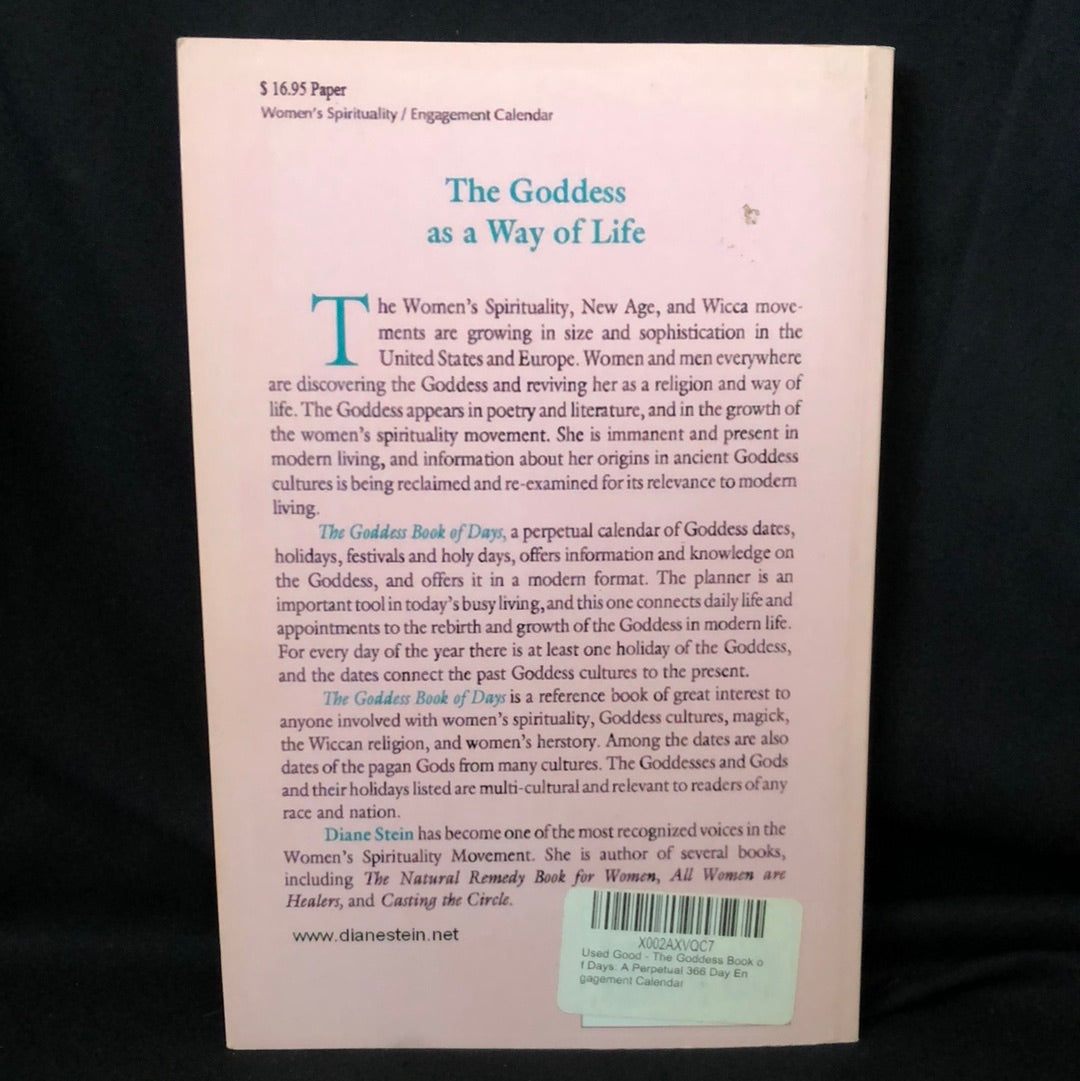 ‘The Goddess Book of Days’ by Diane Stein