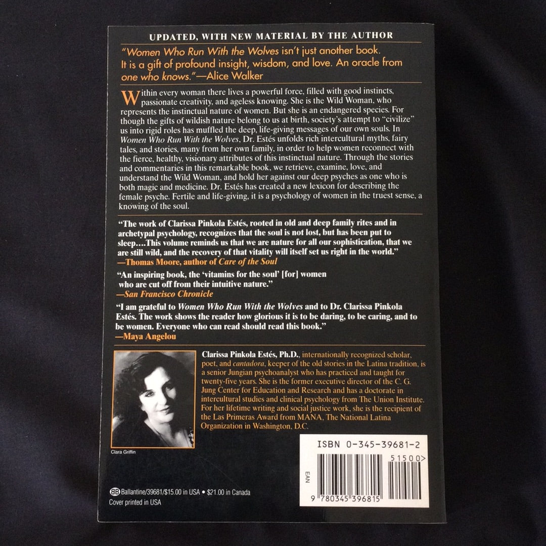 'Women Who Run With the Wolves' by Clarissa Pinkola Estes