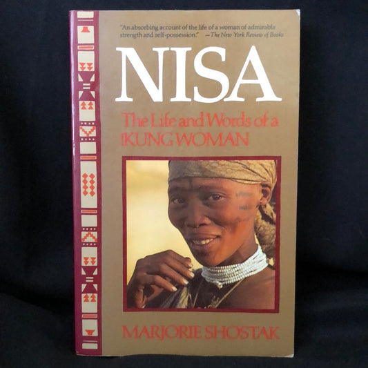 ‘Nisa The Life and Words of a Kung Woman’ by Marjorie Shostak