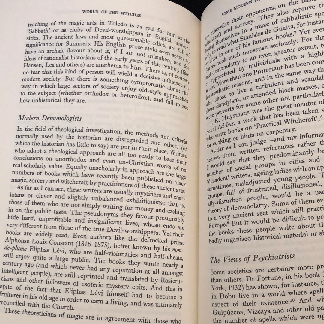 ‘The World of the Witches’ by Julio Caro Baroja