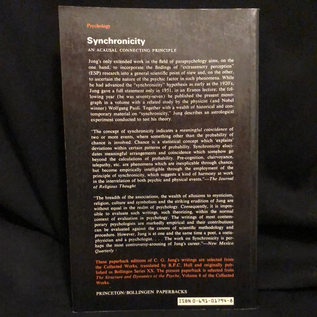 ‘Synchronicity’ by CG Jung