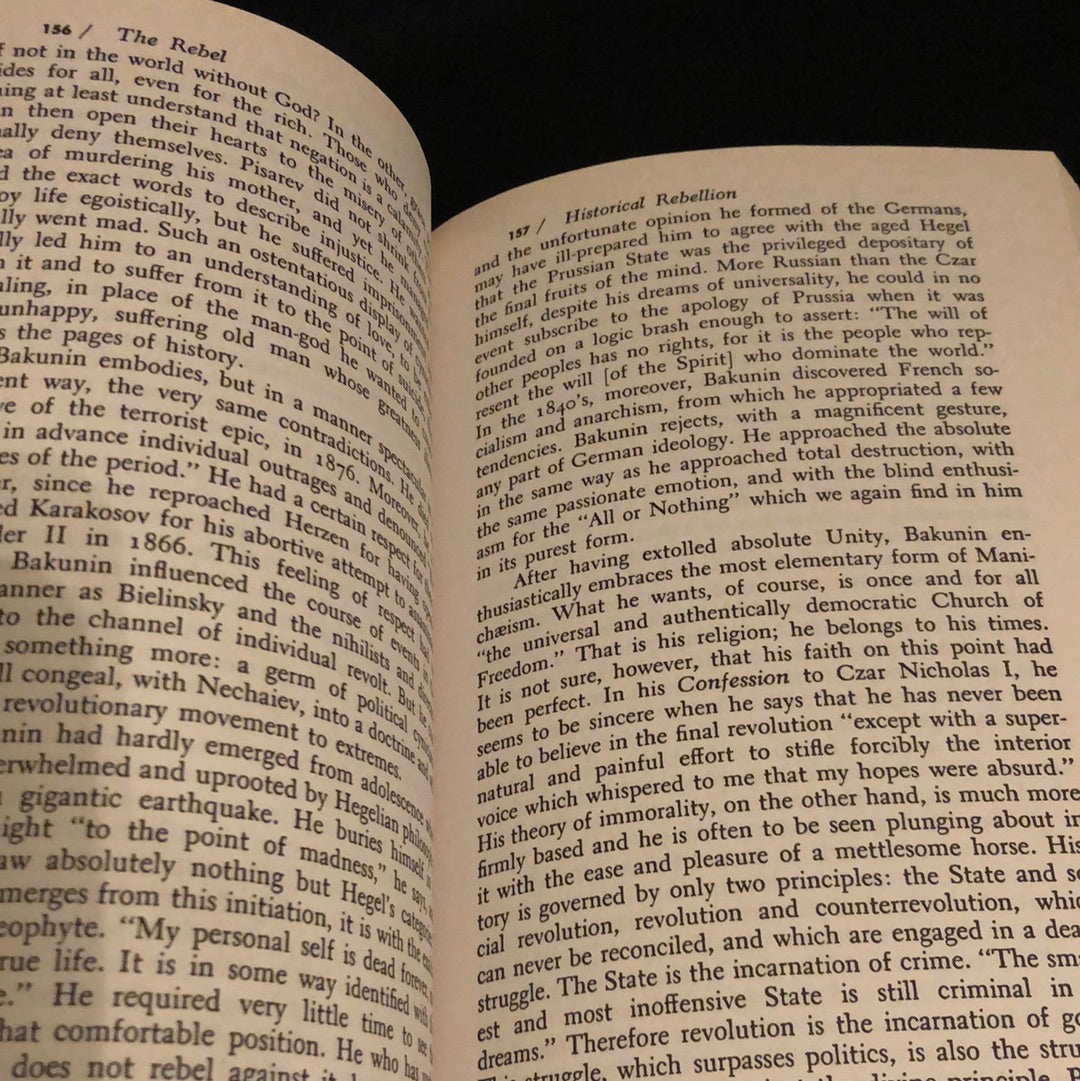 ‘The Rebel’ by Albert Camus