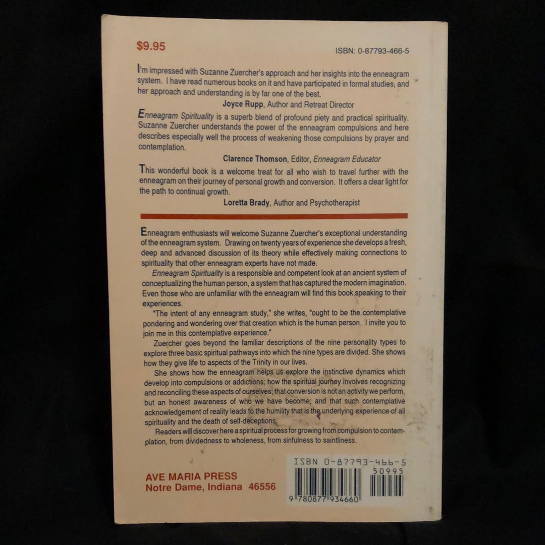 ‘Enneagram Spirituality’ by Suzanne Zuecher
