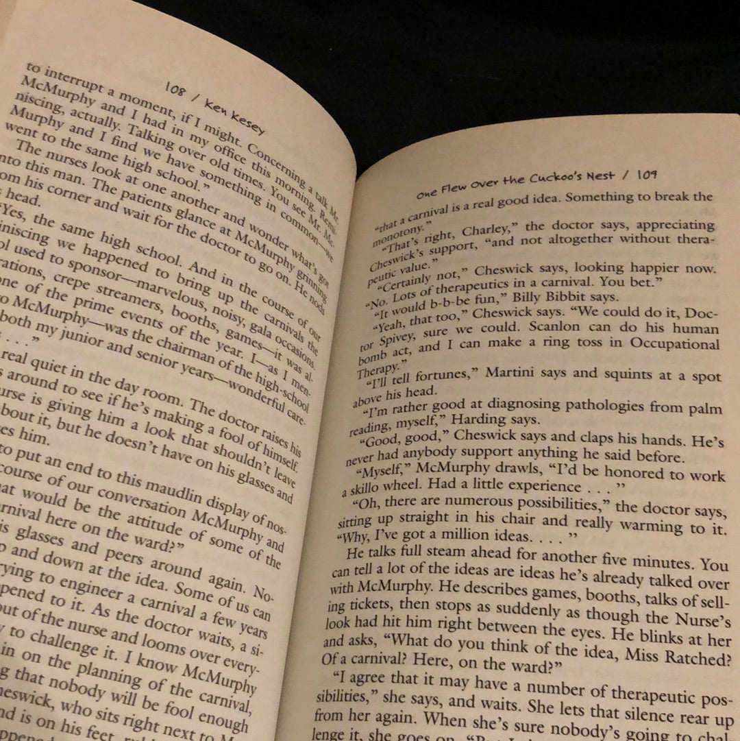 ‘One Flew Over the Cuckoos Nest’ by Ken Kesey