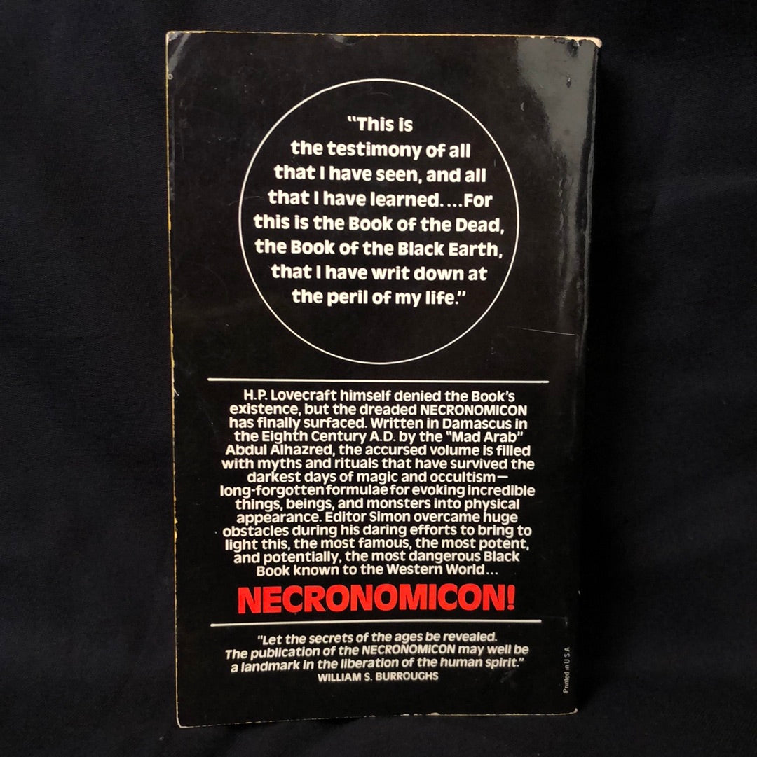 ‘Necronomicon’ by H.P. Lovecraft