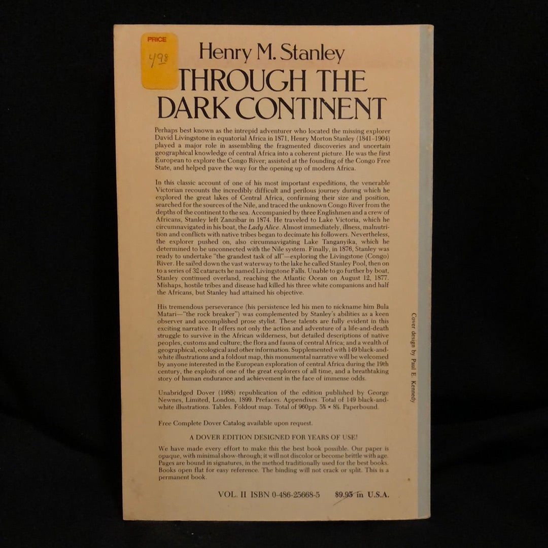 ‘Through the Dark Continent’ by Henry M. Stanley