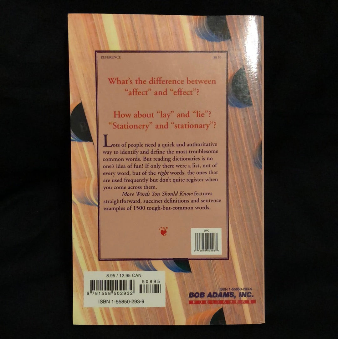 ‘More Words You Should Know’ by Michelle Bevilacqua