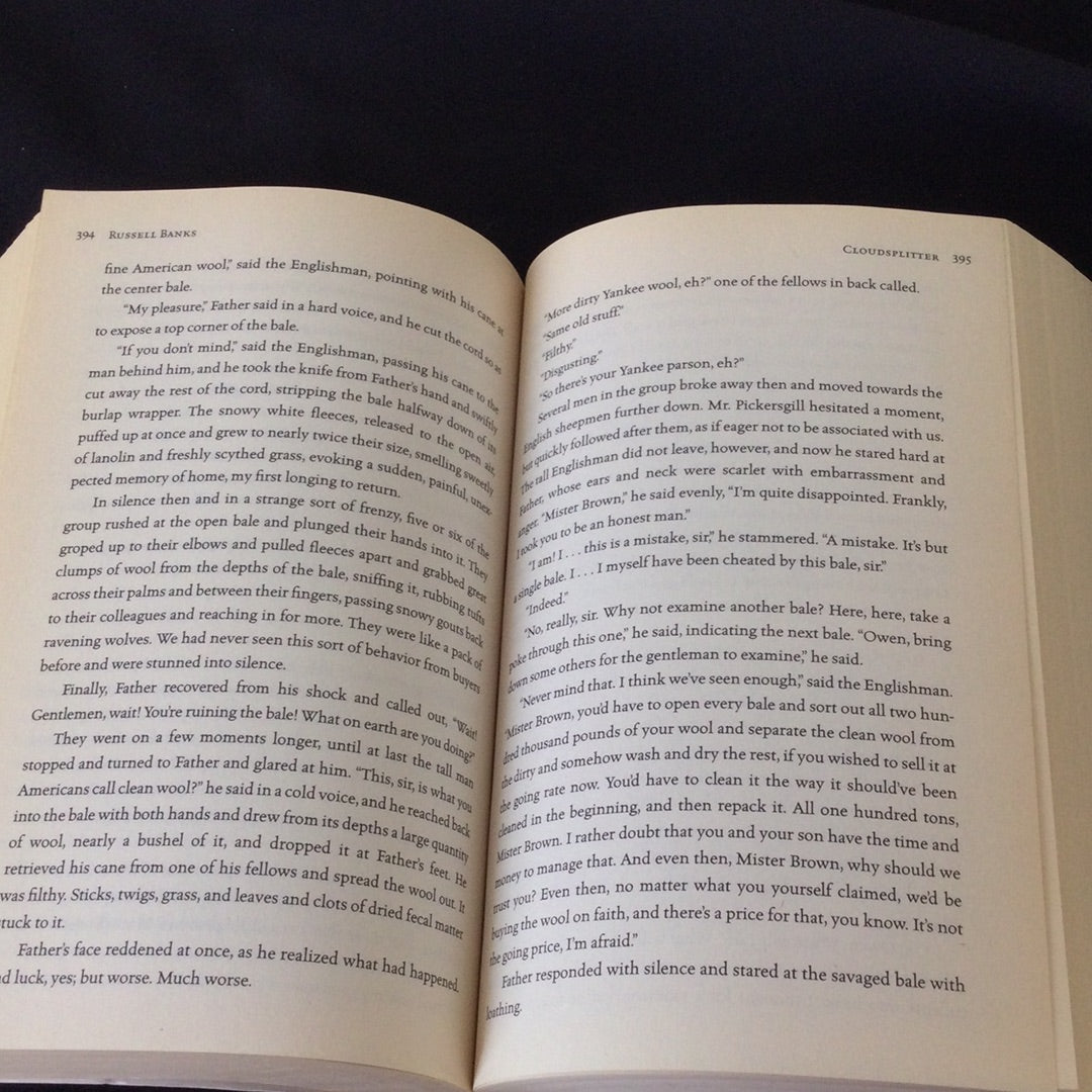 ‘Cloudsplitter’ by Russell Banks