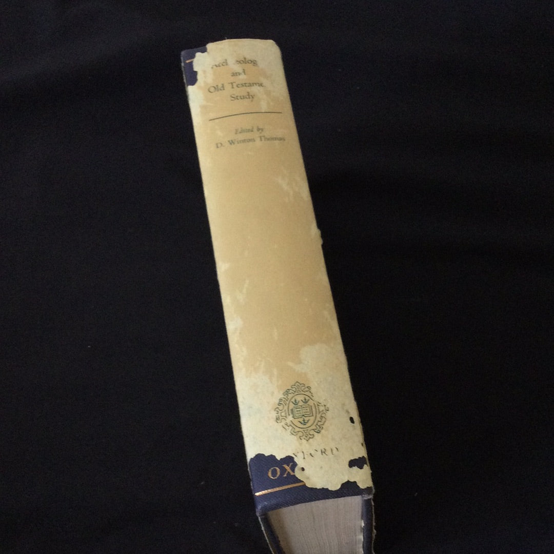 ‘Archaeology and Old Testament Study’ by D. Winston Thomas