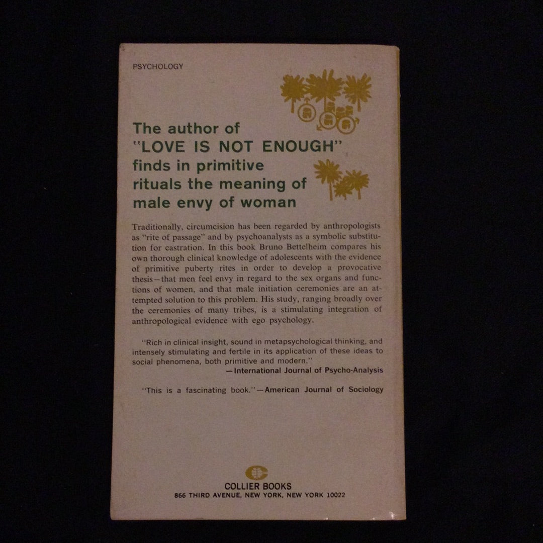 ‘Symbolic Wounds’ by Bruno Bettelheim