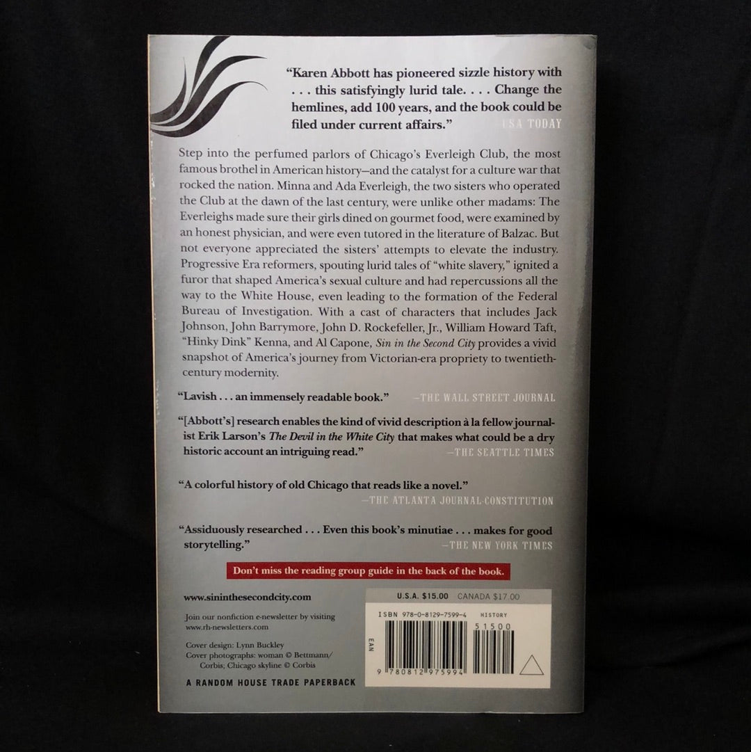 ‘Sin in the Second City’ by Karen Abbott