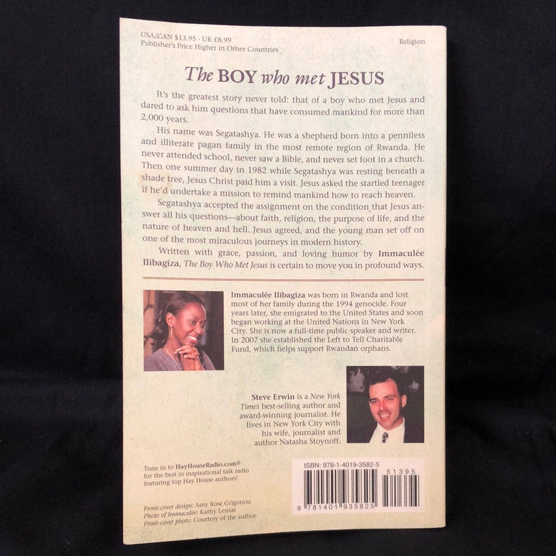 ‘The Boy Who Met Jesus’ by Immaculee Ilibagiza with Steve Erwin