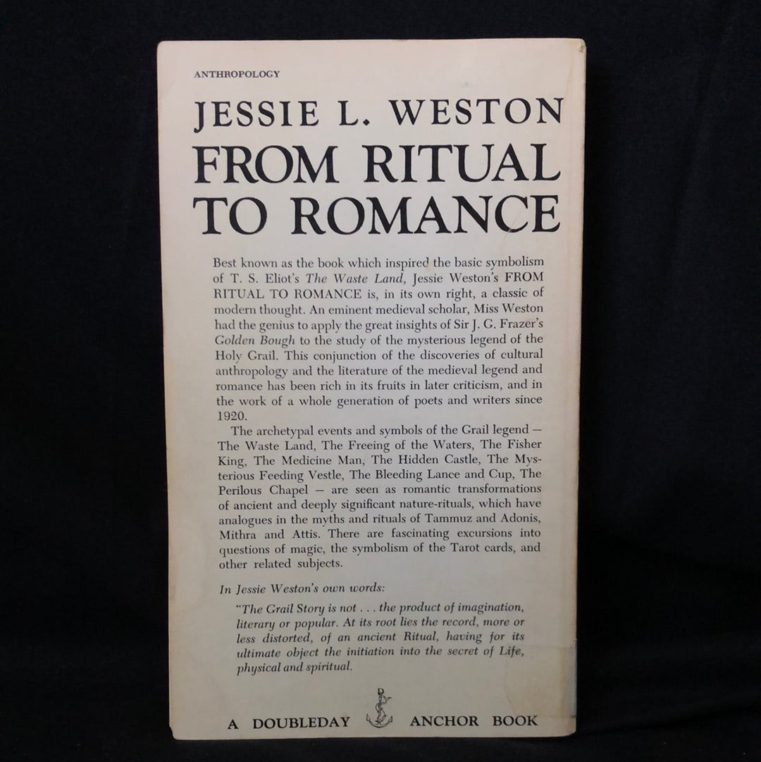 ‘From Ritual To Romance’ by Jessie L. Weston