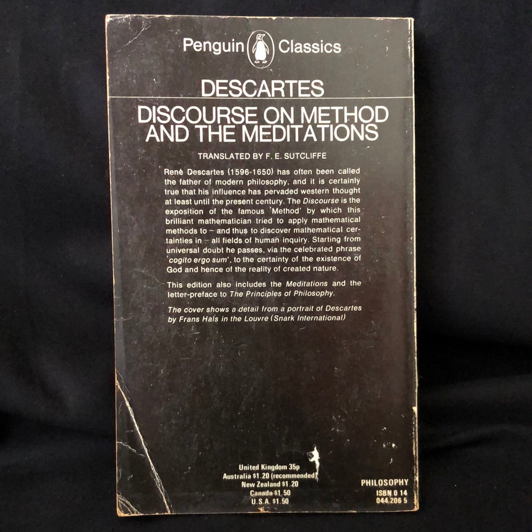 ‘Discourse on Method and the Meditations’ Descartes