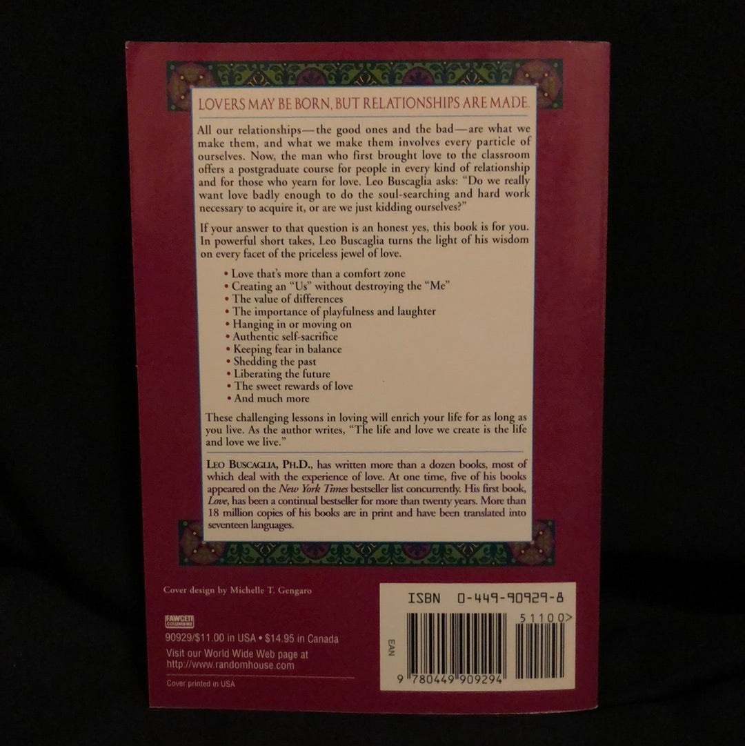 ‘Born for Love’ by Leo F. Buscaglia