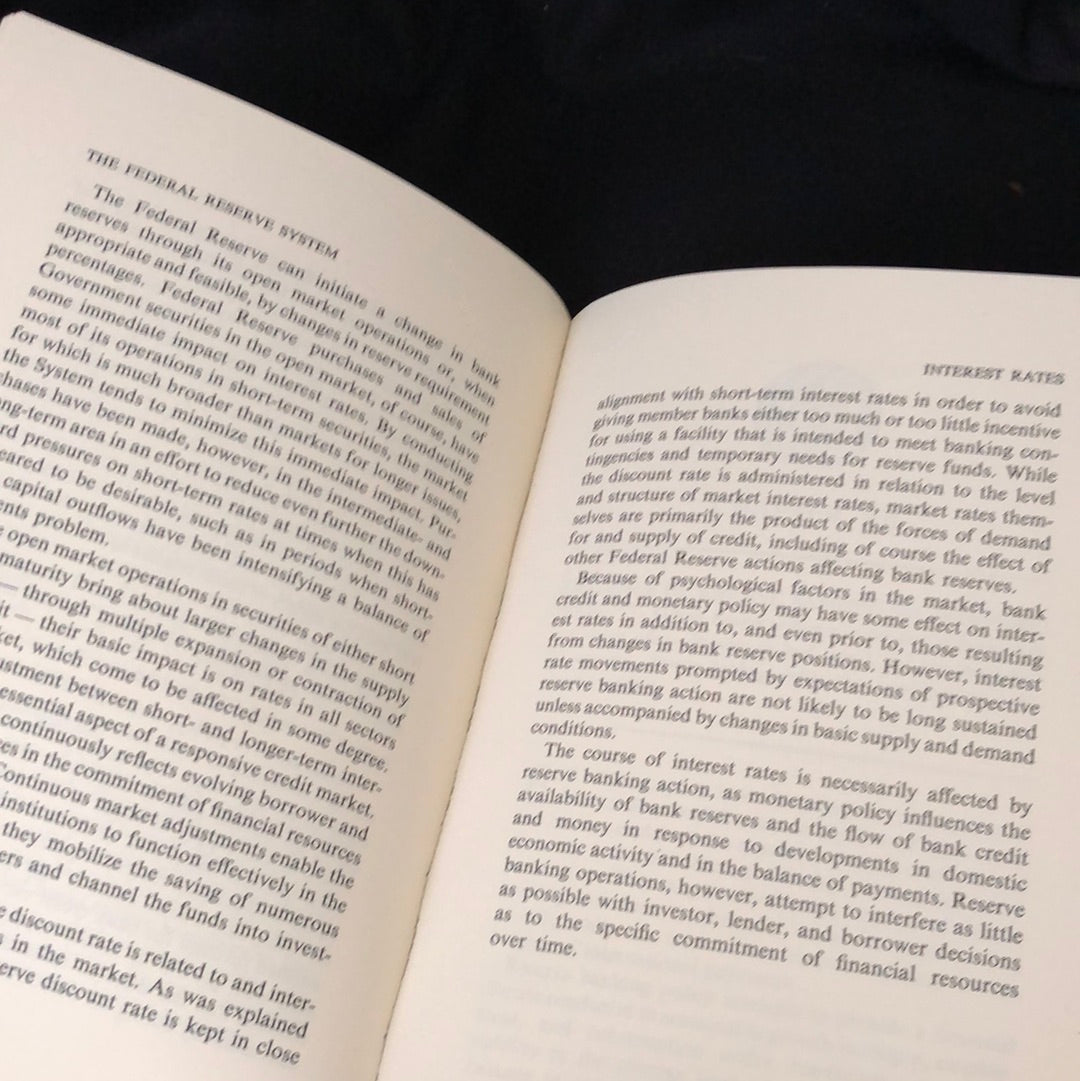 ‘The Federal Reserve System, Purposes and Functions’ by the Board of Governors of the Federal Reserve System