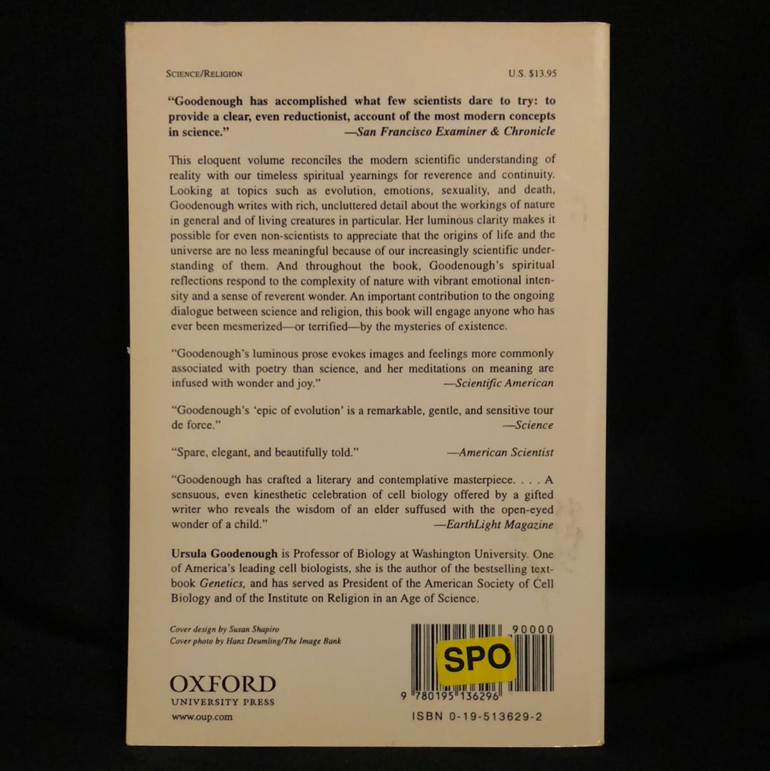 ‘The Sacred Depths of Nature’ by Ursula Goodenough