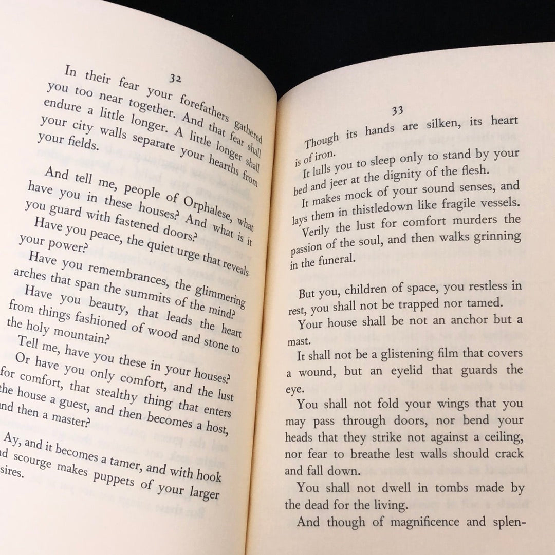 ‘The Prophet’ by Kahlil Gibran