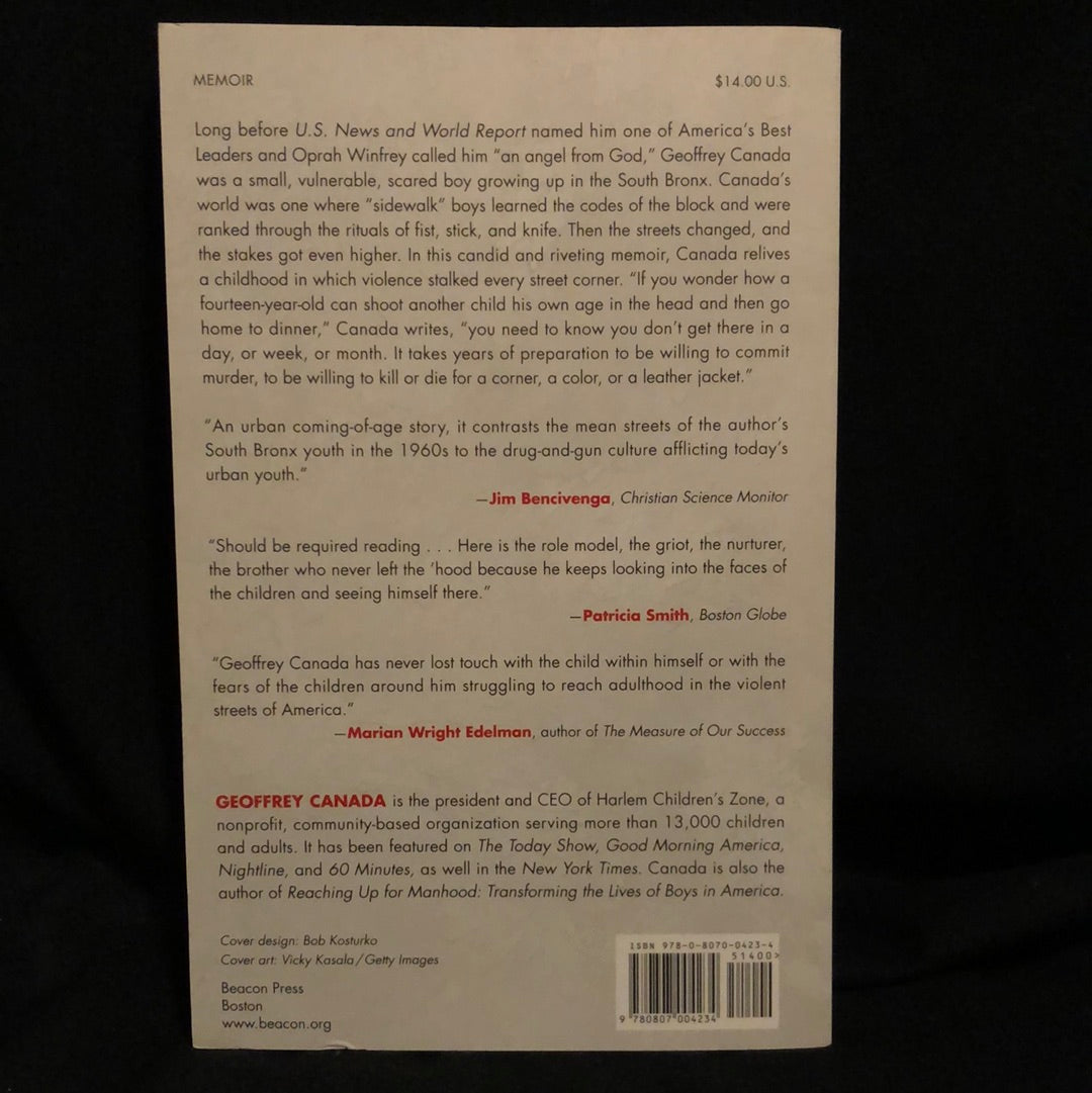‘Fist Stick Knife Gun, A Personal History of Violence in America’ by Geoffrey Canada