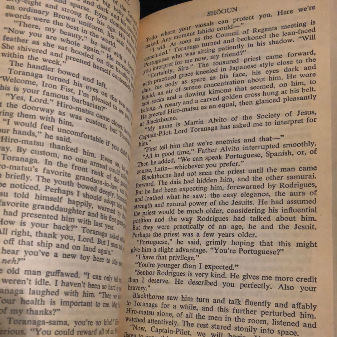 ‘Shogun A Novel of Japan’ by James Clavell