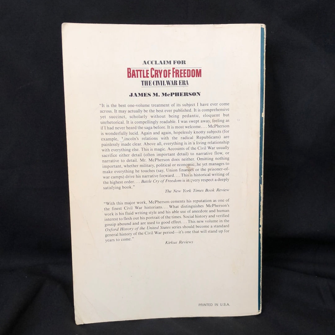 ‘Battle Cry of Freedom, The Civil War Era’ by James McPherson