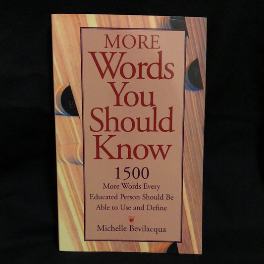 ‘More Words You Should Know’ by Michelle Bevilacqua