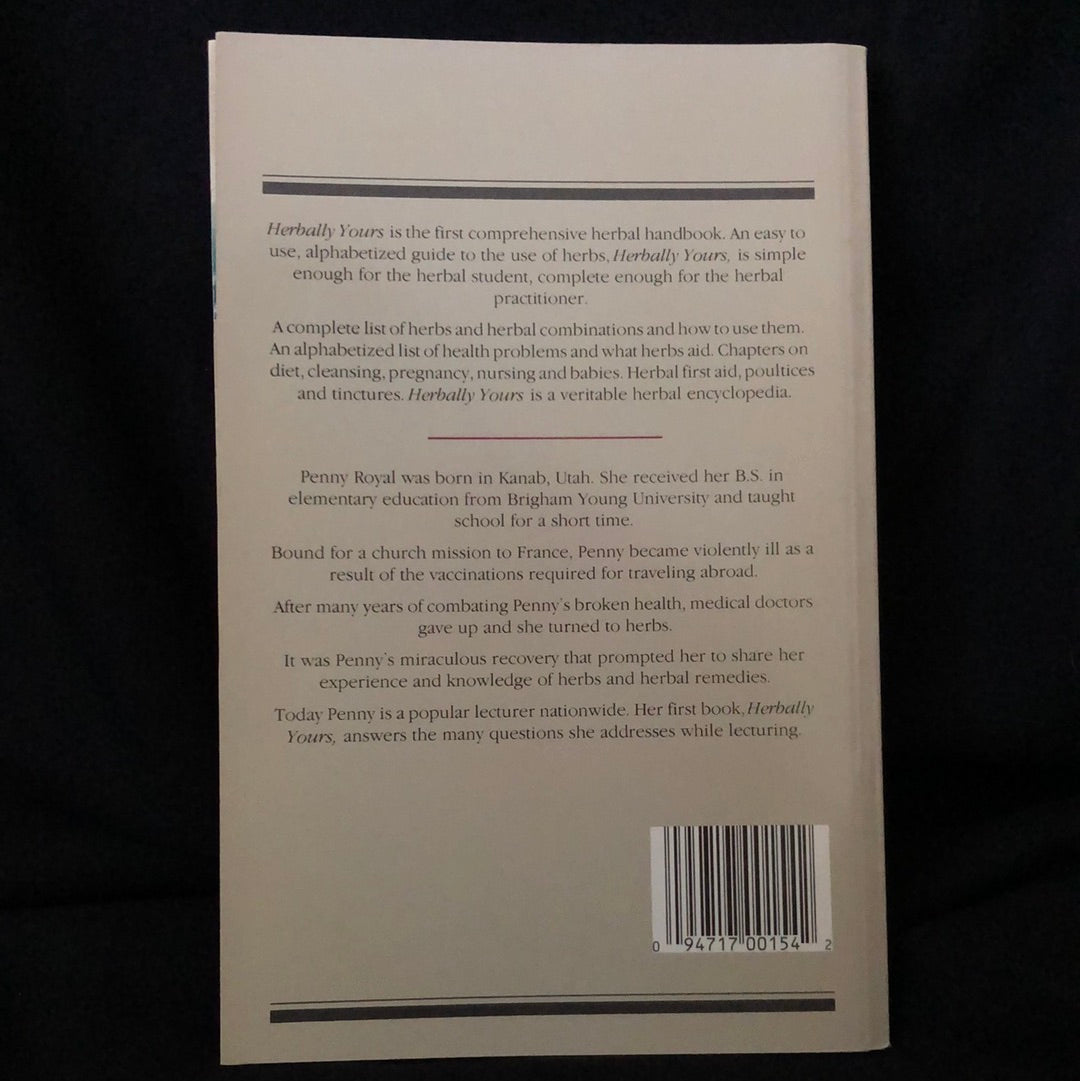 ‘Herbally Yours’ by Penny C. Royal