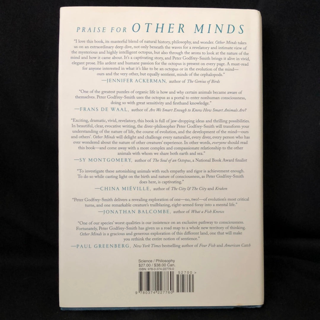 ‘Other Minds The Octopus, The Sea and the Deep Origins of Consciousness’ by Peter Godfrey-Smith