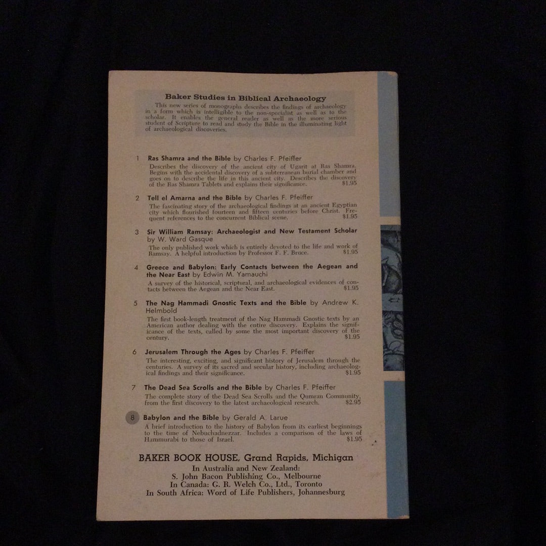 ‘Babylon and the Bible’ by Gerald A. Larue