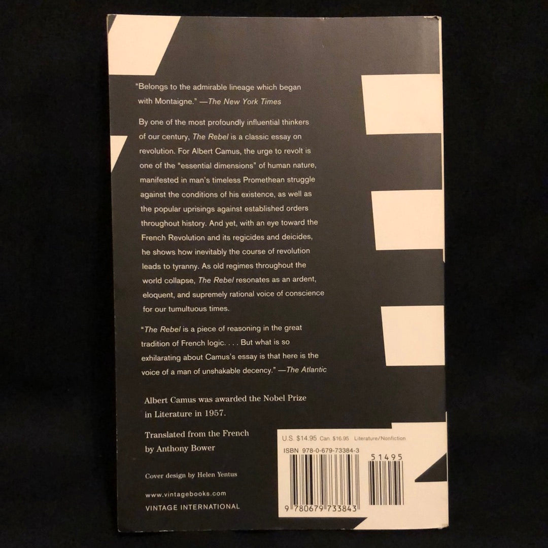 ‘The Rebel’ by Albert Camus