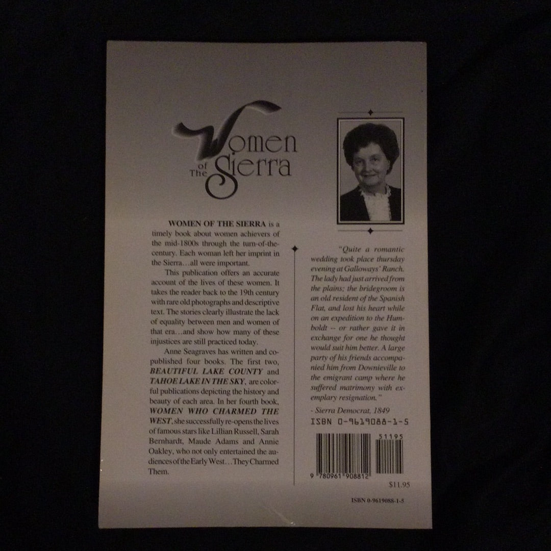 ‘Women of the Sierra’ by Anne Seagraves