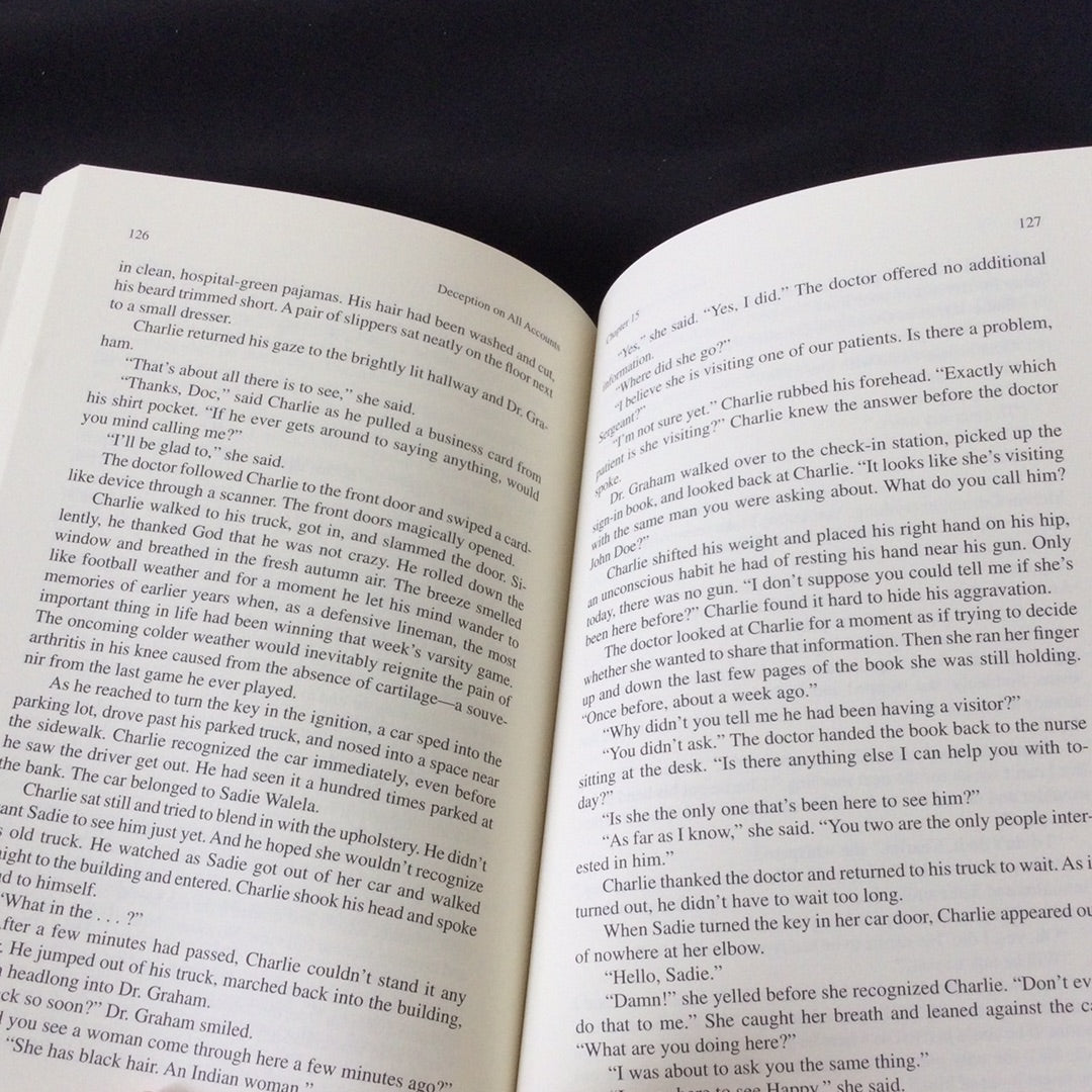 'Deception On All Accounts' by Sara Sue Hoklotubbe