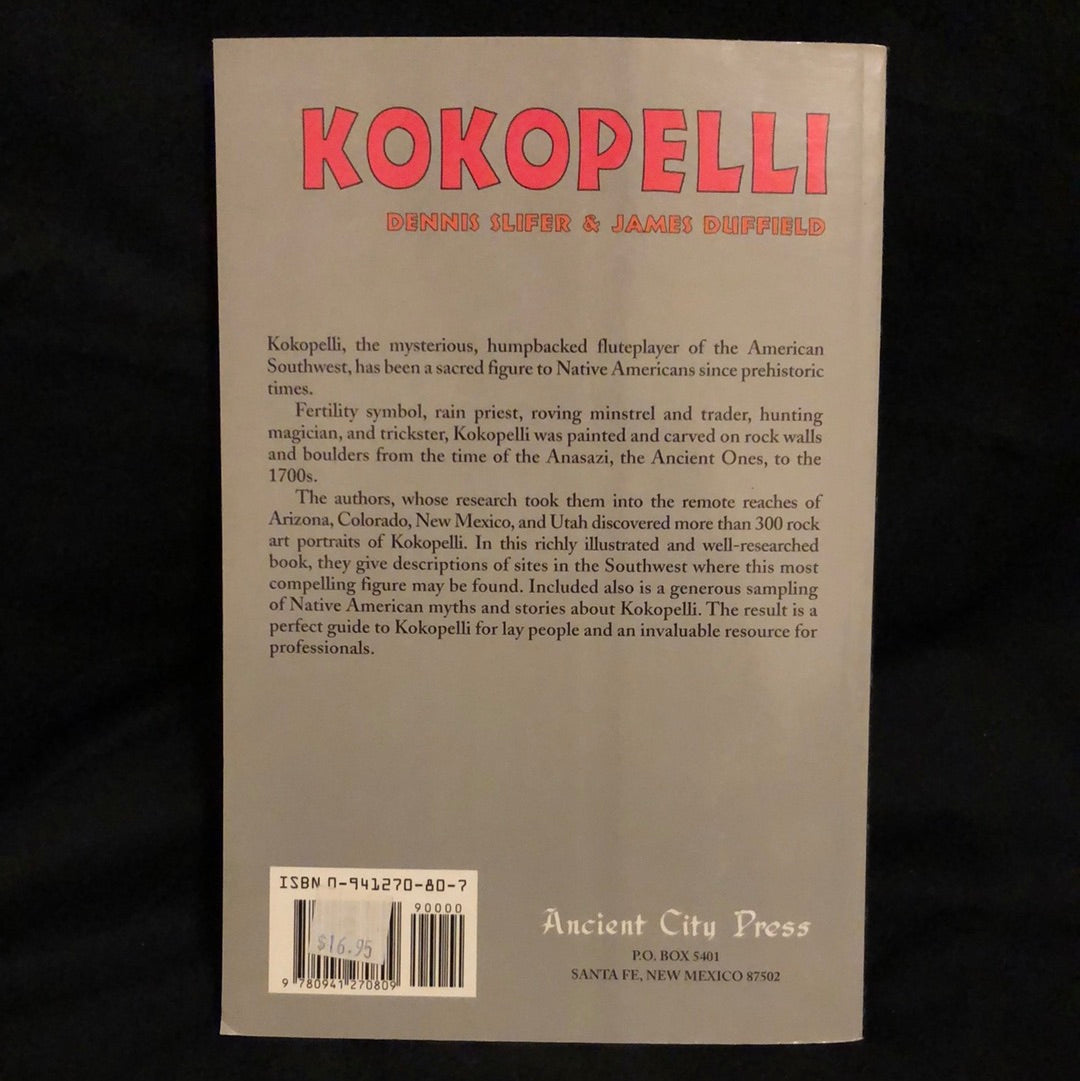 ‘Flute Player Images in Rock Art Kokopelli’ by Dennis Slifer & James Duffield