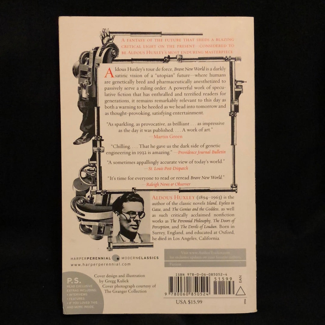 ‘Brave New World’ by Aldous Huxley