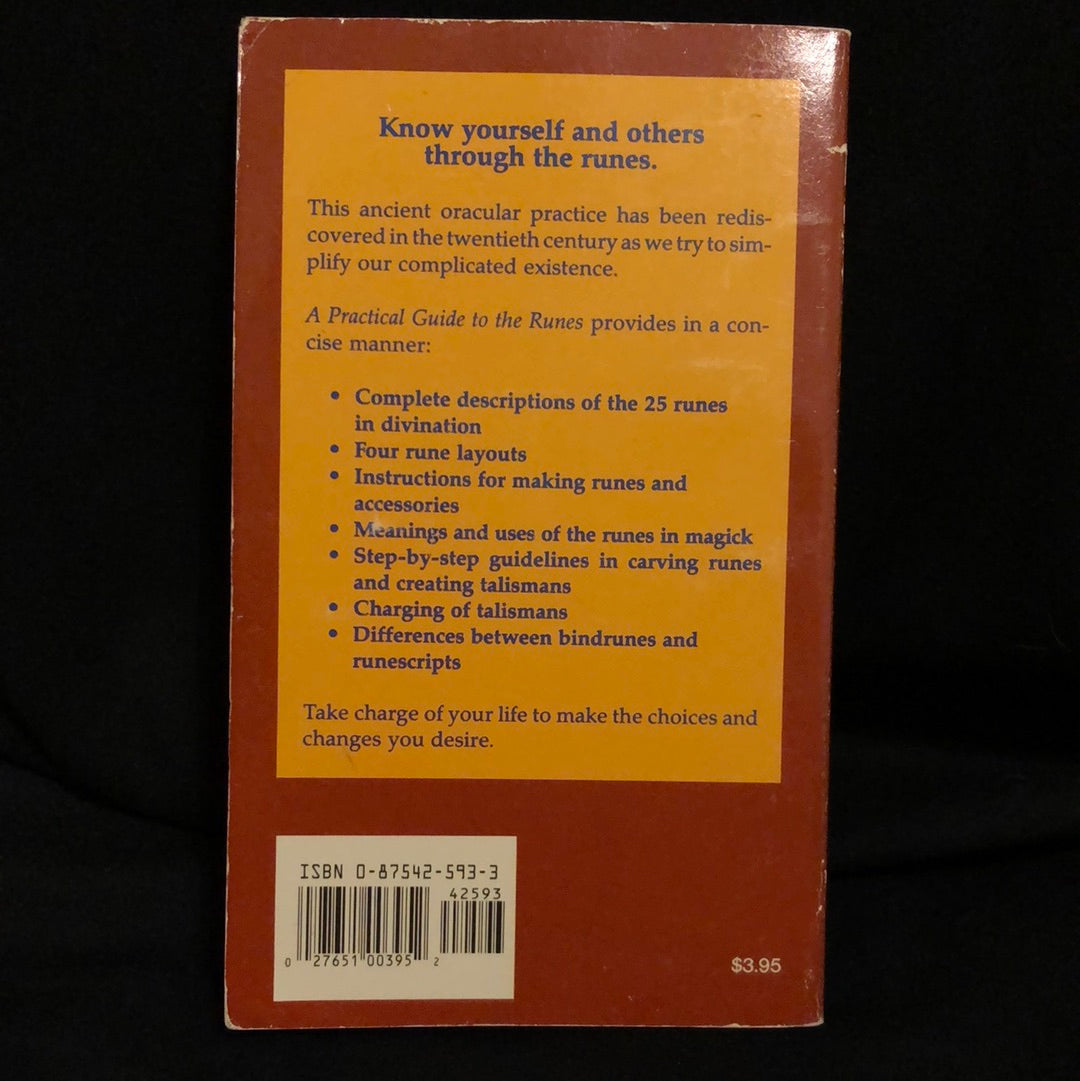 ‘A Practical Guide to the Runes Their Uses In Divination and Magick’ by Lisa Peschel
