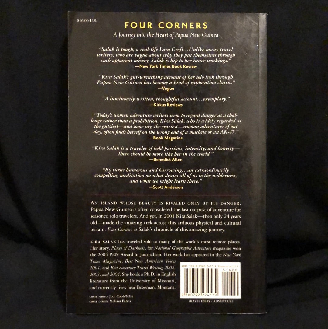 ‘Four Corners A Journey into the Heart of Papua New Guinea’ by Kira Salak