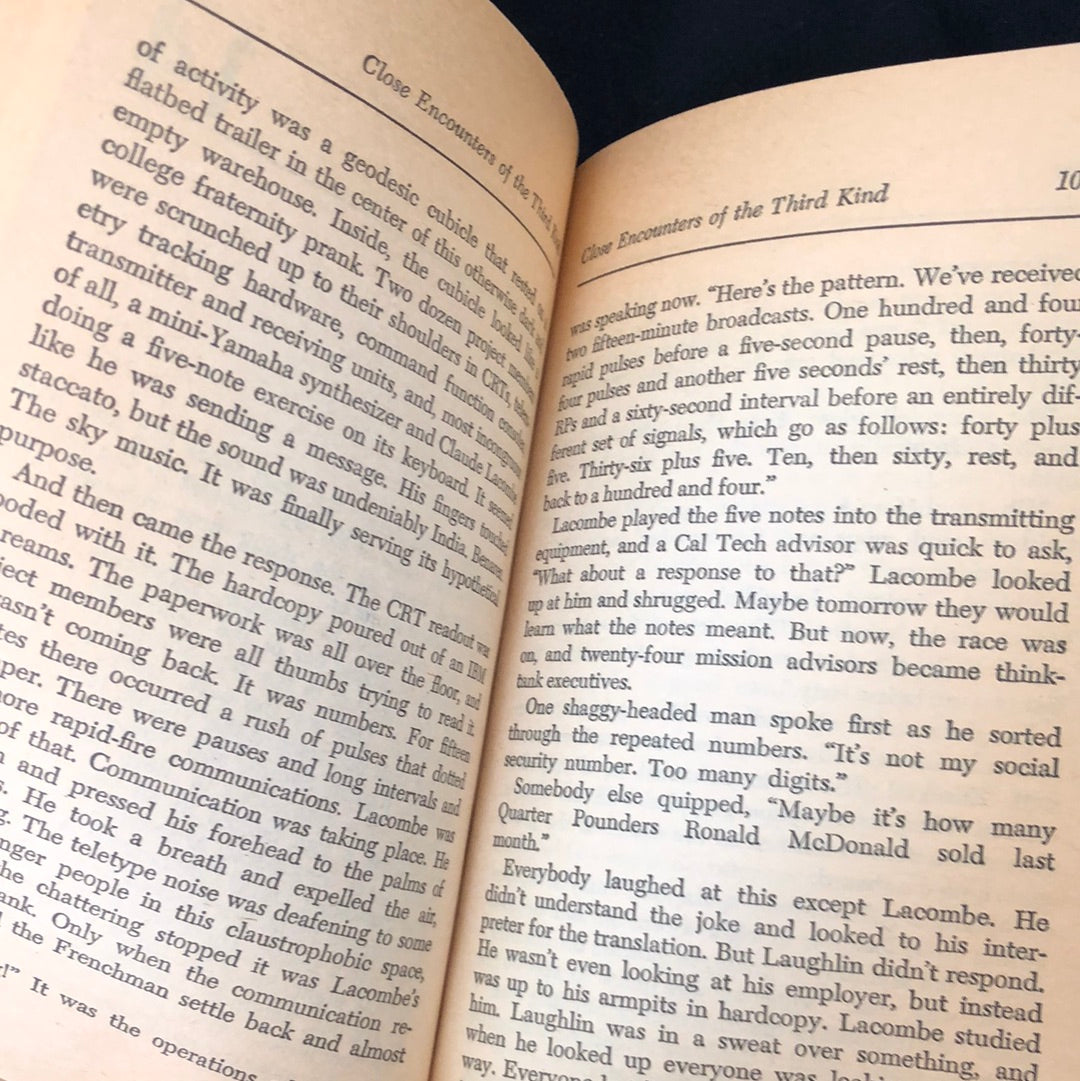 ‘Close Encounters of the Third Kind’ by Steven Spielberg