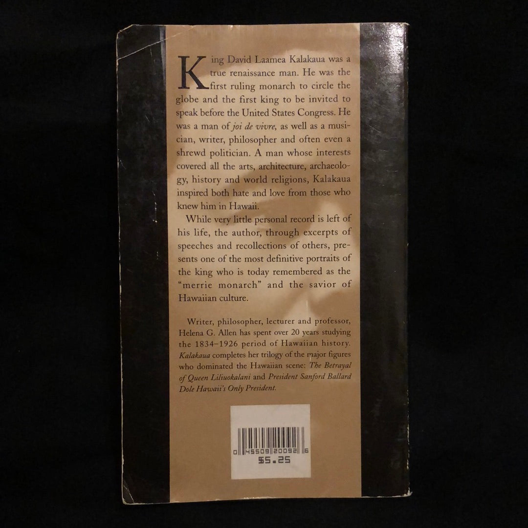 ‘Kalakaua Renaissance King’ by Helena G. Allen